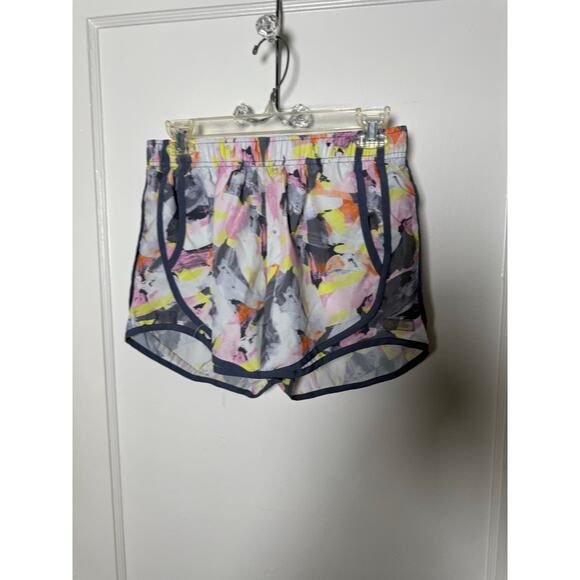 Calvin Klein Colorful Watercolor Pastel Athletic Running Shorts Women's Small - Picture 7 of 7